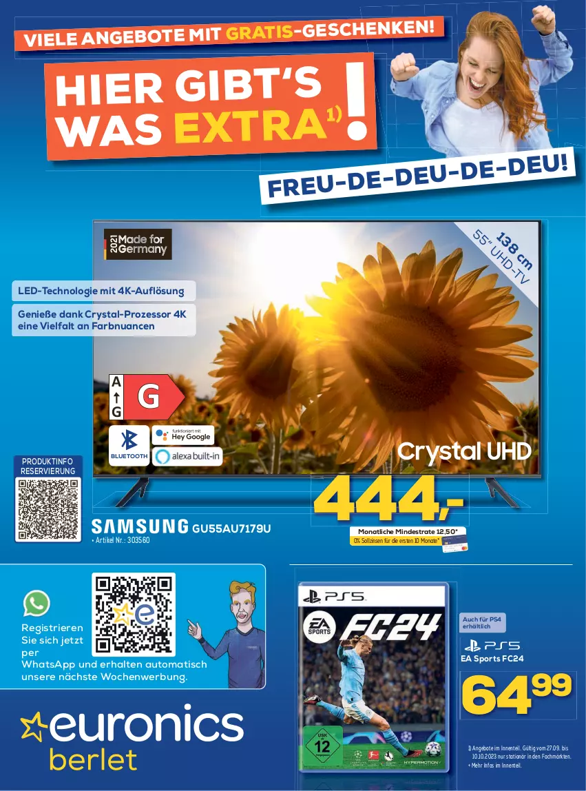 Aktueller Prospekt Berlet - Markt ändern > - von 02.10 bis 08.10.2023 - strona 1 - produkty: angebot, angebote, auto, ente, Nuance, ps4, Sport, Ti, tisch