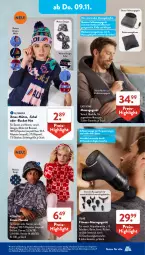 Gazetka promocyjna AldiSud - IN ZWEI WOCHEN - Gazetka - ważna od 11.11 do 11.11.2023 - strona 19 - produkty: aldi, alle artikel ohne dekoration, dekoration, dell, eis, elle, gin, kissen, kleid, Kleidung, Massagegerät, Mode, Mütze, reis, Ria, Schal, Sport, Ti, Tiere, xmas, ZTE