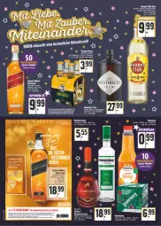 Gazetka promocyjna E Center - Angebote der Woche - Gazetka - ważna od 18.12 do 18.12.2021 - strona 18 - produkty: black label, blended scotch, blended scotch whisky, coupon, deutschlandcard, drink, eis, erde, , flasche, garnitur, gin, ginger, ginger ale, Havana Club, johnnie walker, lack, moskovskaya, premium vodka, rum, scotch, scotch whisky, sofortrabatt, tee, thomas henry, Ti, valensina, vodka, whisky