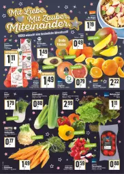 Gazetka promocyjna E Center - Angebote der Woche - Gazetka - ważna od 18.12 do 18.12.2021 - strona 2 - produkty: avocado, avocados, ball, bett, beutel, bio, Bundmöhren, cherrytomaten, deka, elle, LG, mango, mangos, möhren, orange, radieschen, salat, Schal, Schale, stauden, Ti, tomate, tomaten