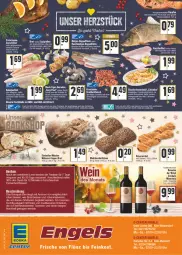 Gazetka promocyjna E Center - Angebote der Woche - Gazetka - ważna od 18.12 do 18.12.2021 - strona 24 - produkty: aqua, beere, beeren, braten, brombeere, brombeeren, brot, brötchen, bsf, cocktail, eis, elle, Engel, erde, essig, Feigen, filet, filets, fisch, fische, Fischer, flasche, fleisch, frucht, garnelen, Holz, johannisbeere, Johannisbeeren, kabeljaufilet, Käse, Käsezwirbel, korn, kräuter, kräutern, Krebs, lack, mac, mars, matjes, mehrkornbrötchen, Meister, nuss, Ofen, Rauch, reifen, Ria, salami, salat, Schere, steinofen, Ti, Tiger-Garnelen, trauben, uhr, walnuss