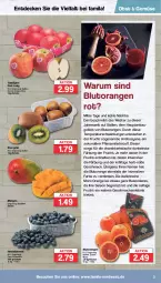 Gazetka promocyjna Famila - Prospekte - Gazetka - ważna od 21.01 do 21.01.2023 - strona 3 - produkty: Bau, beere, beeren, beutel, Blutorange, decke, frucht, heidelbeere, heidelbeeren, kiwi, mac, mango, mangos, obst, orange, orangen, pflanze, pflanzen, Pink Lady, rum, saft, Schal, Schale, tafeläpfel, Ti, tisch