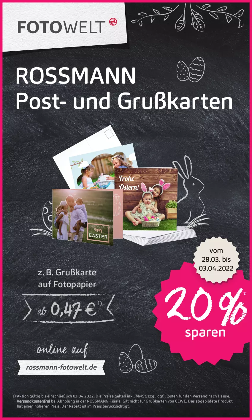 Aktueller Prospekt Rossmann - Prospekte - von 28.03 bis 01.04.2022 - strona 13 - produkty: cewe, eis, ndk, papier, reis, Ti, versandkostenfrei