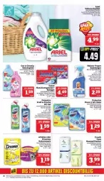 Gazetka promocyjna Marktkauf - Prospekt - Gazetka - ważna od 28.09 do 28.09.2024 - strona 26 - produkty: aktionspreis, ariel, bio, biozidprodukte, deka, domestos, dreamies, eis, flasche, Frosch, geschirr, katzensnack, Meister, meister proper, nuss, Rauch, Raumerfrischer, reiniger, reis, rwe, snack, somat, sprühflasche, Ti, vollwaschmittel, waschmittel, whiskas, ZTE