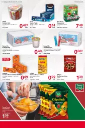 Gazetka promocyjna Selgros - Food - Gazetka - ważna od 26.04 do 26.04.2023 - strona 26 - produkty: Becher, beutel, butter, chips, chipsfrisch, drink, drinks, eis, ente, gardena, kaugummi, leibniz, mac, oreo, peanut butter, reis, schoko, snack, studentenfutter, Ti, waffeln