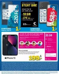 Gazetka promocyjna Euronics - Prospekte - Gazetka - ważna od 20.07 do 20.07.2022 - strona 4 - produkty: allnet flat, batterie, beko, bett, bio, congstar, eis, elle, iphone, IPhone 13, kamera, mac, tee, Ti, Tiere