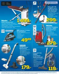 Gazetka promocyjna Euronics - Prospekte - Gazetka - ważna od 20.07 do 20.07.2022 - strona 9 - produkty: Abba, akku, Bau, Behälter, bett, beutel, bodenstaubsauger, bodenwischer, braun, bügel, Bügeleisen, bügeltisch, bürste, dampfbügeleisen, eis, ente, miele, möbel, Ria, rowenta, Schal, staubsauger, Stielsauger, tee, Ti, tisch