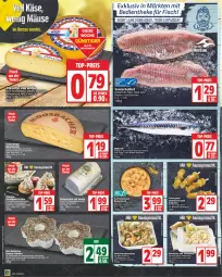 Gazetka promocyjna Edeka - Angebote der Woche - Gazetka - ważna od 12.08 do 12.08.2023 - strona 4 - produkty: arla, Artischocken, braten, champignon, champignons, creme, doppelrahmstufe, eier, eiersalat, eis, fisch, frucht, garnelen, grill, honig, ideal zum braten, Käse, lachs, LG, mac, Makrele, melone, melonen, pfeffer, Räucherlachs, reis, rel, salat, salatcreme, sauce, Schärdinger, schnittkäse, Ti, tisch, tomate, tomaten, top-preis