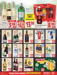 Gazetka promocyjna Edeka - Angebote der Woche - Gazetka - ważna od 04.06 do 04.06.2022 - strona 18 - produkty: alkohol, Alwa, Cava, coca-cola, cola, decke, Deckel, deka, drink, dry gin, ecco, elle, fanta, fanta oder, fanta oder sprite, flasche, freixenet, frucht, fruchtsaft, fruchtsaftgetränk, getränk, gin, jack daniel, jack daniel's, kräuter, kräuterlikör, likör, limo, limonade, london dry, london dry gin, mac, malz, mineralwasser, mit frucht, natürliches mineralwasser, oder sprite, passo, pet-flasche, prosecco, puma, red bull, rel, saft, san pellegrino, sekt, sprite, spumante, Tanqueray, tee, Ti, vita, vitamalz, vittel, vodka, volvic, wasser, wein, weine, ZTE