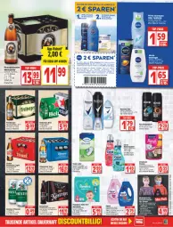 Gazetka promocyjna Edeka - Angebote der Woche - Gazetka - ważna od 04.06 do 04.06.2022 - strona 19 - produkty: alkohol, alleinfuttermittel, arla, axe, baby-dry, Berger, beutel, bier, body, bodyspray, bügel, Coral, coupon, coupons, deo, Discreet, eier, eis, elle, feinwaschmittel, flasche, franziskaner, Freiberger, Gesichtsmaske, holsten, holsten pilsener, köstritzer, kraft, Lagerbier, LG, Maske, nivea, oder radler, pampers, pils, pilsener, rabatt-coupon, radler, Rauch, reis, rexona, Ria, Schal, Schale, Tena Lady, Ti, vita, vitakraft, waschmittel, weichspüler, weissbier, windeln, ZTE