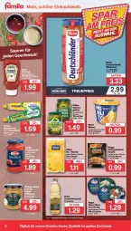 Gazetka promocyjna Famila - Prospekte - Gazetka - ważna od 14.10 do 14.10.2023 - strona 15 - produkty: barilla, Becher, beutel, birkel, blume, blumen, blumenöl, braten, eis, Feigen, filet, filets, flasche, gewürz, gurke, gurken, heinz, hering, ketchup, Kühne, mac, maggi, mayonnaise, meica, nudel, nudeln, pasta, reis, remoulade, ring, sauce, saucen, senf, sonnenblume, sonnenblumen, sonnenblumenöl, thomy, Ti, würstchen, Yo, ZTE