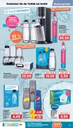 Gazetka promocyjna Famila - Prospekte - Gazetka - ważna od 14.10 do 14.10.2023 - strona 29 - produkty: auer, dauertiefpreis, decke, edelstahl, eier, eis, elle, filterkartuschen, flasche, getränk, getränke, glasflasche, Maxtra, Reinigung, reis, sirup, Soda, spülmaschinen, tablet, tablett, Tablette, teller, Ti, tiefpreis, wasser, wasserfilter, wassersprudler