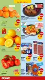 Gazetka promocyjna Penny - Prospekte - Gazetka - ważna od 01.02 do 01.02.2025 - strona 36 - produkty: debrecziner, eis, fleisch, früchte, jungbullen, medaillons, orange, orangen, pute, regal, rind, rinder, rinder-rouladen, rouladen, salami, stockmeyer, wurst