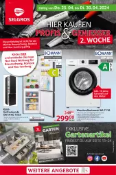 Gazetka promocyjna Selgros - Non Food - Gazetka - ważna od 30.04 do 30.04.2024 - strona 1 - produkty: auto, bomann, bürste, bürsten, eis, ente, Garten, HP, kompressor, LG, Reinigung, tee, Ti, waschvollautomat
