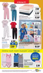 Gazetka promocyjna Lidl - Aktionsprospekt - Gazetka - ważna od 05.08 do 05.08.2023 - strona 19 - produkty: angebot, Bau, baumwolle, bett, bettwäsche, coupon, eis, kissen, matratze, matratzen, Pyjama, reine baumwolle, reis, Ria, spannbettlaken, Ti, Unterwäsche, weck, wendebettwäsche, wolle