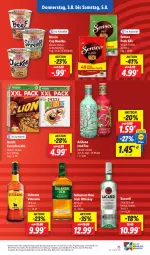 Gazetka promocyjna Lidl - Aktionsprospekt - Gazetka - ważna od 05.08 do 05.08.2023 - strona 49 - produkty: angebot, bacardi, cerealien, coupon, eis, elle, irish whiskey, nestlé, Nissin, osborne, reis, senseo, senseo pads, teller, Ti, tullamore, tullamore dew, veterano, whiskey, ZTE