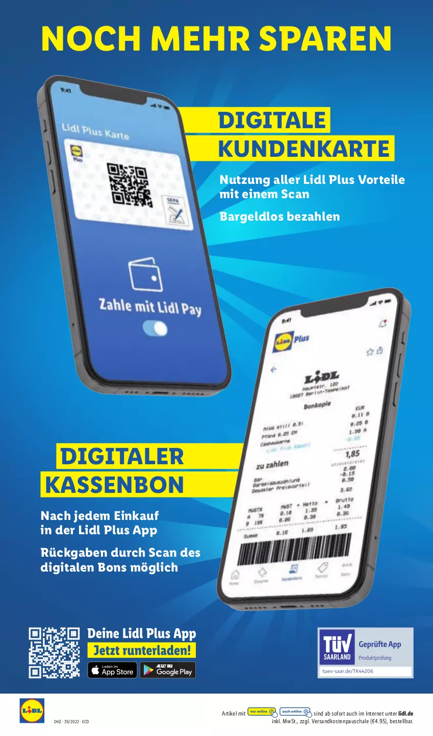 Aktueller Prospekt Lidl - Aktionsprospekt - von 26.09 bis 01.10.2022 - strona 48 - produkty: ndk, Schal, Schale, Ti