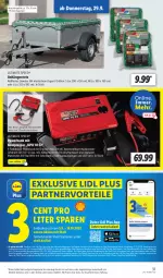 Gazetka promocyjna Lidl - Aktionsprospekt - Gazetka - ważna od 01.10 do 01.10.2022 - strona 31 - produkty: adblue, akku, angebot, angebote, Anhänger, asti, Bank, decke, dell, Diesel, eis, elle, erde, gutschein, kompressor, kraft, ladegerät, led-licht, Mode, powerbank, reis, schlauch, spee, Ti, tisch, uhr, usb, wasser, ZTE