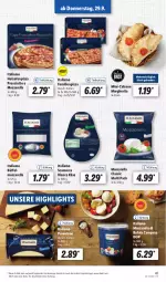 Gazetka promocyjna Lidl - Aktionsprospekt - Gazetka - ważna od 01.10 do 01.10.2022 - strona 41 - produkty: angebot, brot, di bufala, eis, geback, Holz, italiamo, Käse, margherita, mozzarella, Ofen, pizza, prosciutto, Provolone, reis, rel, Scamorza, Ti, ZTE