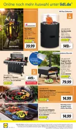 Gazetka promocyjna Lidl - Aktionsprospekt - Gazetka - ważna od 01.10 do 01.10.2022 - strona 56 - produkty: angebot, angebote, backofen, Bodenplatte, briketts, eis, elle, erde, Feuerkorb, gasgrill, grill, grillfläche, Grillpfanne, grillplatte, Holz, holzkohle, holzkohlegrill, Kohlegrill, korb, latte, Meister, messer, ndk, Ofen, pfanne, pizza, Pizzaofen, reis, rel, Ria, Schal, Schale, telefon, Ti, tisch, uhr