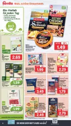 Gazetka promocyjna Famila - Prospekte - Gazetka - ważna od 11.02 do 11.02.2023 - strona 8 - produkty: beutel, bio, bresso, butter, butterkäse, creme, dell, eis, elle, feta, filet, filets, frikadellen, géramont, gouda, Käse, käsescheiben, mac, mozzarella, mozzarella rolle, natur, pute, reifen, reis, rel, rohschinken, schinken, snack, Ti, weichkäse, würfel, zott, zottarella, ZTE
