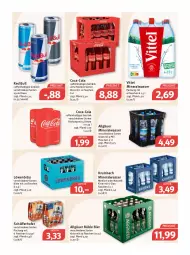 Gazetka promocyjna Feneberg - Prospekte - Gazetka - ważna od 16.04 do 16.04.2022 - strona 15 - produkty: Alwa, bier, coca-cola, coffein, cola, eis, flasche, getränk, glasflasche, krumbach, LG, mineralwasser, natur, red bull, reis, rel, rum, schöfferhofer, Ti, vittel, wasser