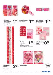 Gazetka promocyjna Zeeman - Prospekte - Gazetka - ważna od 04.02 do 04.02.2022 - strona 5 - produkty: Bad, Container, eis, Geschenkpapier, Kugel, papier, rwe, schoko, schokolade, Ti, Tüte
