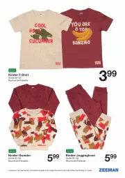 Gazetka promocyjna Zeeman - Prospekte - Gazetka - ważna od 04.02 do 04.02.2022 - strona 7 - produkty: Bau, baumwolle, Container, eis, gin, hose, Jogginghose, Kinder, Kinder-Sweater, Kinder-T-Shirt, rwe, shirt, Sweater, T-Shirt, Ti, wolle