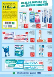 Gazetka promocyjna Marktkauf - Prospekt - Gazetka - ważna od 27.09 do 27.09.2025 - strona 28 - produkty: bürste, creme, Dr. Best, eier, eis, elkos, elle, elmex, flasche, fleisch, Gesundheit, LG, mac, meridol, mundspülung, Reinigung, reis, sensodyne, spülung, tablet, tablett, Tablette, Ti, zahnbürste, zahncreme, ZTE