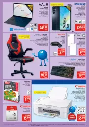 Gazetka promocyjna Marktkauf - Prospekt - Gazetka - ważna od 27.09 do 27.09.2025 - strona 37 - produkty: armlehnen, canon, deka, drucker, eis, elle, ente, frontkamera, HD Graphics, Intel, kamera, kopierpapier, multifunktionsdrucker, papier, quad, quad-core-prozessor, reis, riegel, rückenlehne, Samsung, sandisk, Schal, ssd, SSD-Speicher, stuhl, Tastatur, Ti, uhd, usb, ZTE