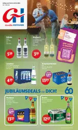 Gazetka promocyjna Getraenke Hoffmann - Prospekte - Gazetka - ważna od 18.04 do 18.04.2026 - strona 1 - produkty: auer, bier, burgunder, eimer, eis, grauer burgunder, Jubiläums, limo, maybach, natur, Paula, paulaner, reis, rel, riesling, sauvignon, sauvignon blanc, Spezi, Ti, vodka