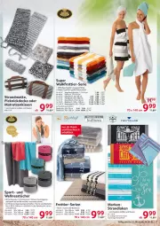 Gazetka promocyjna Selgros - Nonfood - Gazetka - ważna od 29.06 do 29.06.2022 - strona 7 - produkty: Bad, badetuch, Bau, baumwolle, decke, duschtuch, eier, eis, gästetuch, handtuch, picknickdecke, reis, Sport, strandlaken, strandmatte, Ti, tom tailor, tuc, tücher, waschhandschuh, wolle