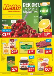 Gazetka promocyjna Netto Marken-Discount - Filial-Angebote - Gazetka - ważna od 10.06 do 10.06.2023 - strona 1 - produkty: angebot, asti, bestpreis, braten, butter, butterkäse, creme, edamer, eis, fleisch, früchte, gin, hackfleisch, irische butter, jacobs, kaffee, Käse, kerrygold, kirsch, kirsche, kirschen, maggi, maggi fix, ndk, Nektar, nuss, nutella, reis, rind, rinder, rinder-hackfleisch, saft, Ti, wurst, wurst in selbstbedienung, ZTE