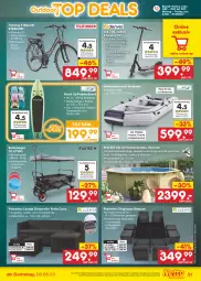 Gazetka promocyjna Netto Marken-Discount - Filial-Angebote - Gazetka - ważna od 10.06 do 10.06.2023 - strona 31 - produkty: akku, angebot, bollerwagen, Brei, E-Bike, eis, garnitur, Kette, pool, reis, Ria, Schal, schlauch, scooter, shimano, Sofa, Tasche, telefon, Ti, tragetasche, uhr, wasser, ZTE