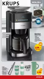 Gazetka promocyjna Penny - Prospekte - Gazetka - ważna od 30.04 do 30.04.2022 - strona 23 - produkty: Becher, eis, flasche, isolierkanne, kaffee, kaffeemaschine, leine, Reinigung, tasse, Ti, timer, trinkflasche, Zerkleinerer