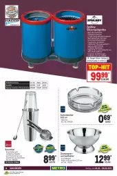 Gazetka promocyjna Metro - Gastronomie Spezial - Gazetka - ważna od 06.04 do 06.04.2022 - strona 14 - produkty: Becher, brut, champagne, champagner, dusche, edelstahl, eis, elle, getränk, getränke, Gläser, LG, limette, limetten, Löffel, Mett, metten, reis, ring, sekt, shake, spülung, Ti, top-hit, topf, wasser, zitrone, zitronen