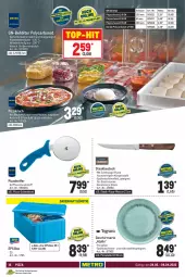 Gazetka promocyjna Metro - Gastronomie Spezial - Gazetka - ważna od 06.04 do 06.04.2022 - strona 16 - produkty: Behälter, besteck, Bona, brut, decke, Deckel, eis, elle, geschirr, Geschirrserie, Holz, messer, mikrowelle, pizza, reis, spülmaschinen, steak, steakbesteck, teller, Ti, top-hit