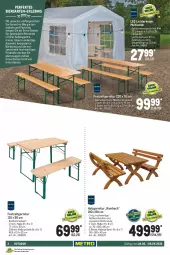 Gazetka promocyjna Metro - Gastronomie Spezial - Gazetka - ważna od 06.04 do 06.04.2022 - strona 2 - produkty: Bank, bier, eis, ente, erde, garnitur, Garten, gartenmöbel, Holz, Kette, lack, Lampe, LED Lichterkette, leds, LG, lichterkette, möbel, pavillon, reis, Ti, tisch, wasser, Zelt