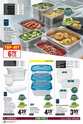 Gazetka promocyjna Metro - Gastronomie Spezial - Gazetka - ważna od 06.04 do 06.04.2022 - strona 22 - produkty: Behälter, brut, decke, Deckel, edelstahl, eis, elle, frischhaltedosen, lebensmittel, LG, mikrowelle, reis, spülmaschinen, Ti, top-hit