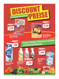 Gazetka promocyjna Feneberg - Prospekte - Gazetka - ważna od 26.02 do 26.02.2022 - strona 11 - produkty: aufschnitt, baguette, baguettes, Becher, drink, eis, joghur, joghurt, Käse, milch, reis, salami, tesa, Ti, tiefpreis, vollmilch