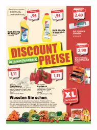 Gazetka promocyjna Feneberg - Prospekte - Gazetka - ważna od 26.02 do 26.02.2022 - strona 13 - produkty: Abtei, auer, bio, champignon, champignons, dauertiefpreis, discount, eis, flasche, fleisch, Geflügel, getränk, getränke, grill, Heu, kühlregal, lebensmittel, LG, mac, milch, obst, paprika, paprika rot, Rauch, regal, reiniger, reis, rwe, Schal, Schale, scheuermilch, Schrank, suppe, suppen, Ti, tiefpreis, tiernahrung, und gemüse, vita, vorratsschrank, wc-reiniger