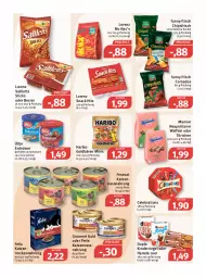 Gazetka promocyjna Feneberg - Prospekte - Gazetka - ważna od 26.02 do 26.02.2022 - strona 18 - produkty: brezel, chips, chipsfrisch, duplo, eis, erdnüsse, felix, Funny Frisch, funny-frisch, goldbären, gourmet gold, hanuta, haribo, Kinder, lorenz, Manner, Nassnahrung, reis, riegel, saltletts, salz, snack, snack hits, Ti, Törtchen, Trockennahrung, ültje, ültje erdnüsse, waffeln