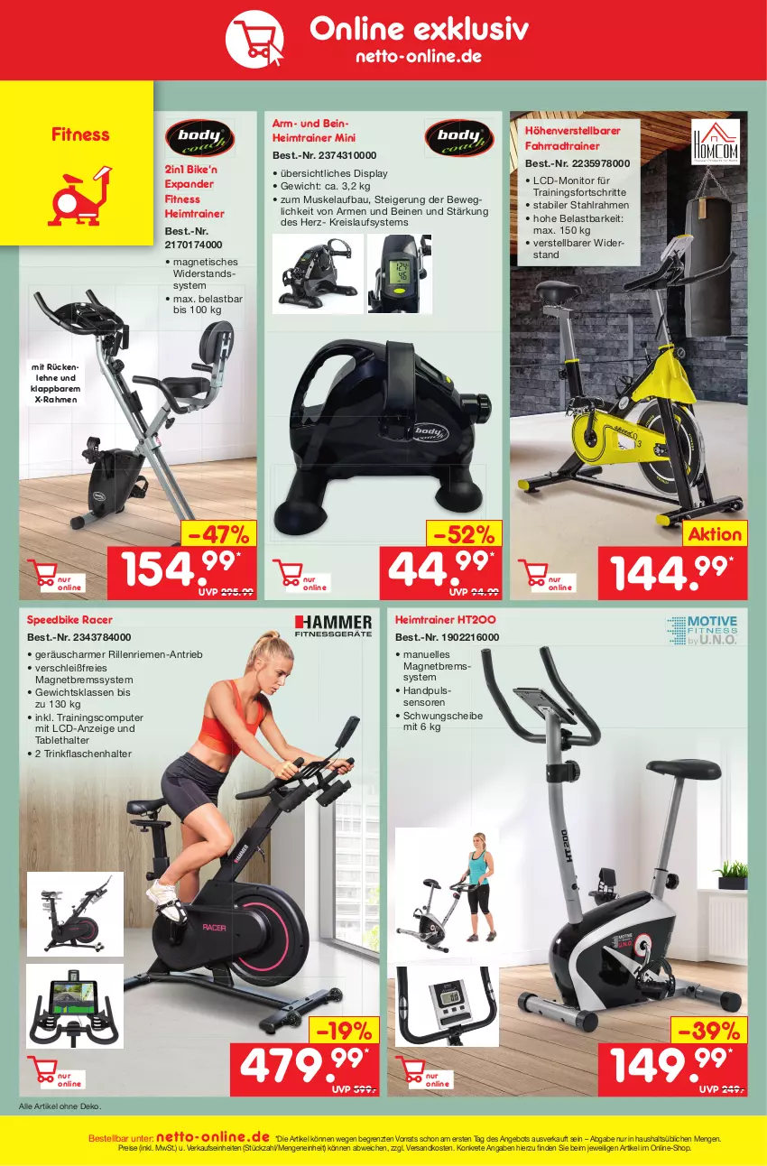 Aktueller Prospekt Netto Marken-Discount - Filial-Angebote - von 09.01 bis 14.01.2023 - strona 44 - produkty: acer, angebot, Bau, computer, eis, elle, Fahrrad, flasche, monitor, ndk, pute, reis, rückenlehne, spee, tablet, Ti, tisch, trinkflasche, ZTE