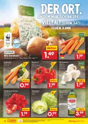 Gazetka promocyjna Netto Marken-Discount - Filial-Angebote - Gazetka - ważna od 14.01 do 14.01.2023 - strona 10 - produkty: bertolli, bestpreis, beutel, bio, eis, eisbergsalat, knoblauch, möhren, natives olivenöl, ndk, olive, oliven, olivenöl, olivenöl extra, paprika, paprika rot, pflaume, pflaumen, reis, salat, Schal, Schale, suppe, suppen, Ti, tomate, tomaten, zwiebel, zwiebeln