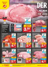 Gazetka promocyjna Netto Marken-Discount - Filial-Angebote - Gazetka - ważna od 14.01 do 14.01.2023 - strona 14 - produkty: bestpreis, braten, brustfilet, eis, filet, fleisch, geschnetzeltes, gewürz, gulasch, Hähnchengeschnetzeltes, jungbullen, natur, ndk, nuss, pute, reis, Schal, Schale, schinken, schinkenbraten, schnitzel, schwein, schweine, schweineschnitzel, steak, steaks, Ti, wein, weine, wurst, wurst in selbstbedienung, Zelt