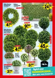 Gazetka promocyjna  - Prospekte - Gazetka - ważna od 11.04 do 11.04.2026 - strona 3 - produkty: Bau, Baumkugel, blume, buch, kleid, Kleidung, Kranz, Kugel, Kunstblume, latte, topf