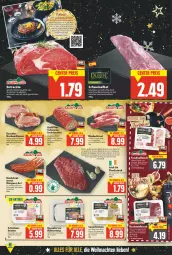 Gazetka promocyjna E Center - Angebote der Woche - Gazetka - ważna od 25.12 do 25.12.2021 - strona 5 - produkty: auer, Bau, Bauer, bett, blätterteig, braten, deo, eis, ente, Flanksteak, fleisch, jungbullen, kasseler, mac, Ofen, pute, rind, rindfleisch, saft, salz, schinken, schnitten, schwein, schweine, Spezi, steak, Ti, Tiere, tisch, weihnachten, wein, weine, wurst