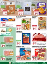 Gazetka promocyjna Globus - Prospekte - Gazetka - ważna od 15.01 do 15.01.2022 - strona 11 - produkty: angebot, angebote, angebotspreis, bacon, bio, bohne, bohnen, Bref, coppenrath, eis, elle, erbsen, escal, fertiggericht, filet, filets, garnelen, Geflügel, iglo, kichererbsen, kuchen, Lust auf Kuchen, pizza, pute, reifen, reis, sauce, Speck, steak, Ti, tiefst-preis, Tofu, tomate, tomaten, tomatensauce, Vegeta