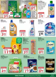 Gazetka promocyjna Globus - Prospekte - Gazetka - ważna od 15.01 do 15.01.2022 - strona 19 - produkty: angebot, angebotspreis, ariel, ariel waschmittel, aust, beutel, cola, decke, deka, dreamies, ecolabel, eis, emsa, ente, erde, fairy, felix, geschirr, geschirrspülmittel, getränk, getränke, gin, Katzenstreu, nassfutter, natur, pedigree, pflanze, pflanzen, Pods, portionsbeutel, Rauch, reiniger, reis, rwe, snack, spülmittel, Stier, Ti, Tiere, waschmittel, WC-Steine, weck