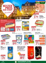 Gazetka promocyjna Globus - Prospekte - Gazetka - ważna od 15.01 do 15.01.2022 - strona 20 - produkty: Alpenhain, angebot, angebotspreis, arla, arla buko, arla skyr, auer, Bau, Bauer, beutel, bio, bohne, bohnen, Buko, Cap, cappuccino, cin, dallmayr, eis, ente, erde, espresso, filet, hartkäse, intenso, Käse, käsetheke, krüger, lachs, lachsfilet, milch, Popp, reis, salat, Schöller, Skyr, Spezi, Ti, wiesbauer